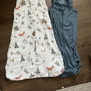 Little Unicorns and Carters size S sleep sacks